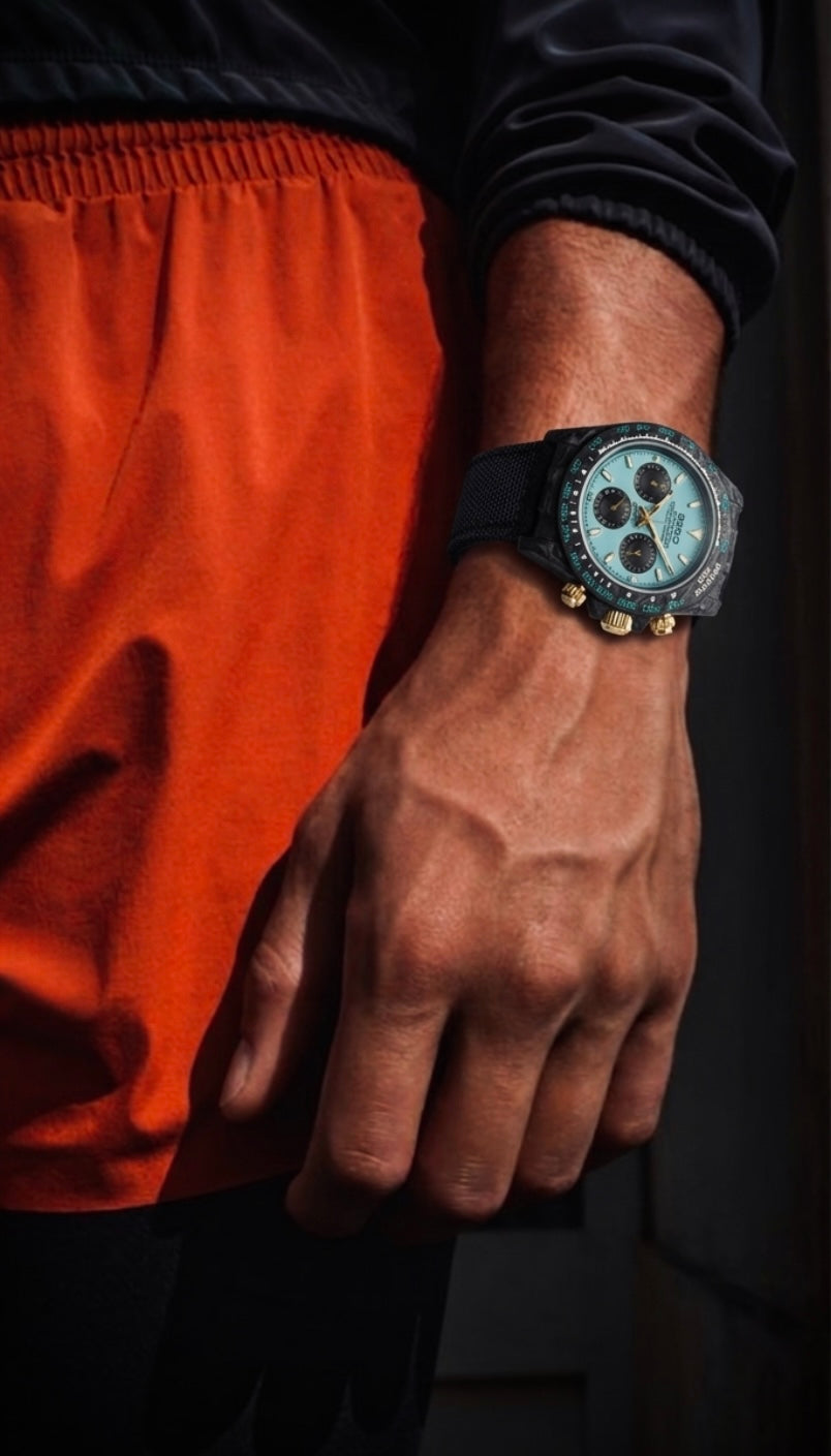 Montre Mod Skaïla Daytona Carbone